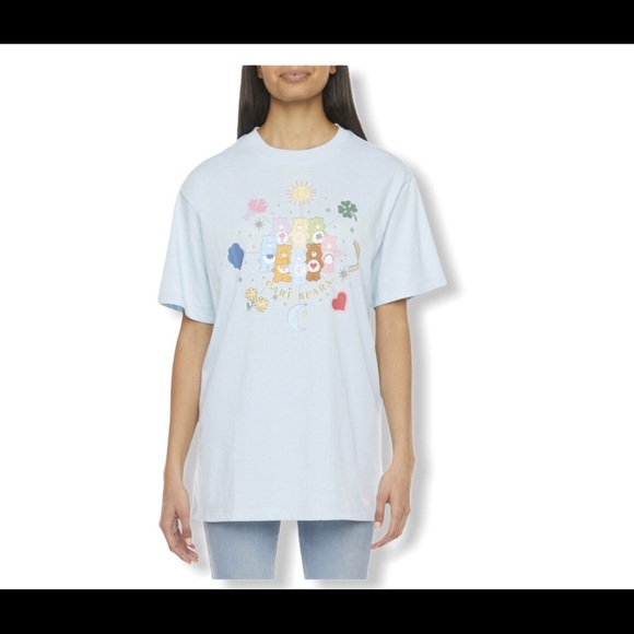 Care Bears T Shirt Retro 80's Crew Oversized M - Picture 1 of 4